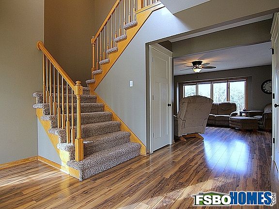 Front Entry with Open Staircase