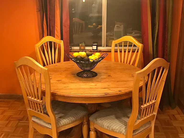 Table Setting in kitchen