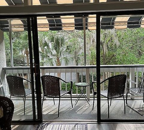 Private balcony