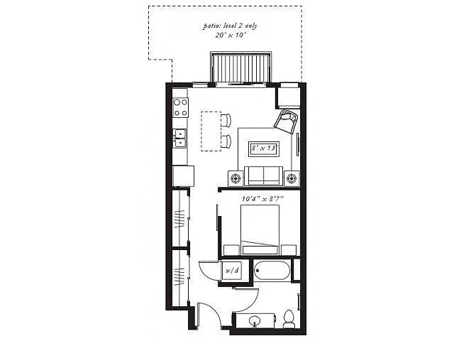 Floor plan Le Mond