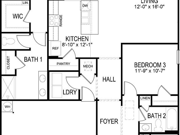 3rd image of 2054 Fairview Hills Dr NE