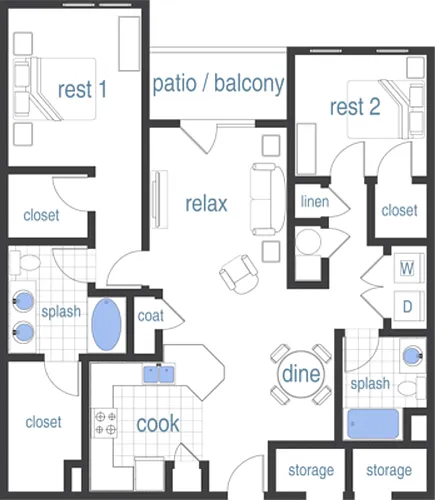 Floor plan Sweetgress