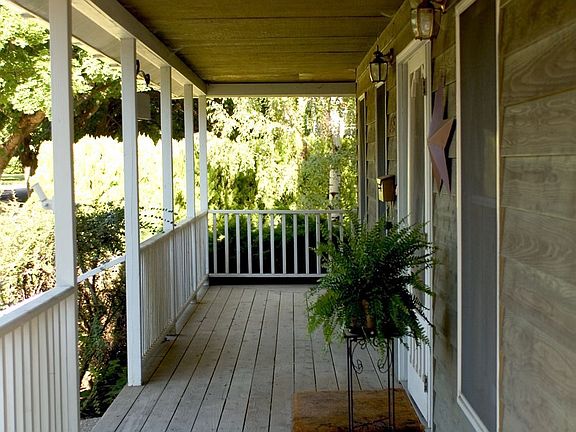 Large old fashion porch