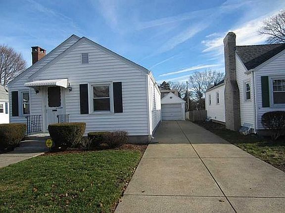 Front of house with garage