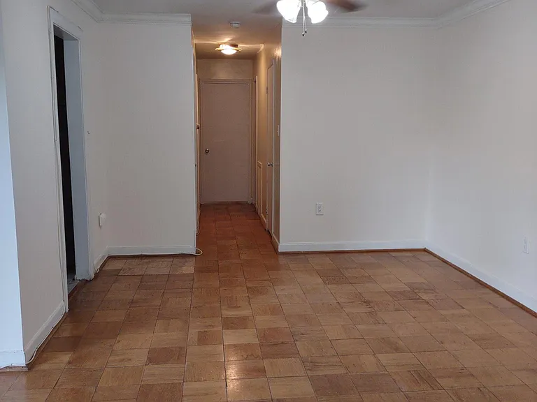 Dining room and hallway to bedrooms