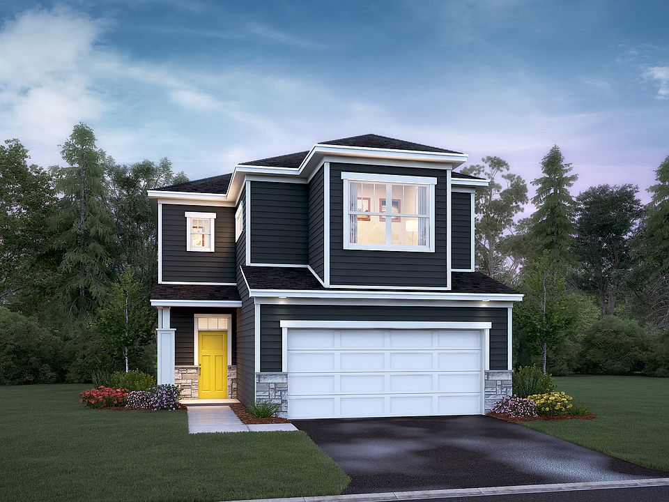 Everett Elevation B - Stone