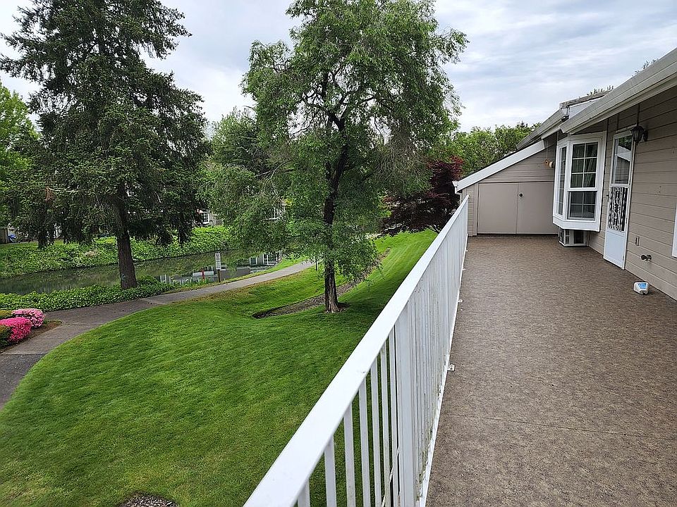 View from large deck - pond