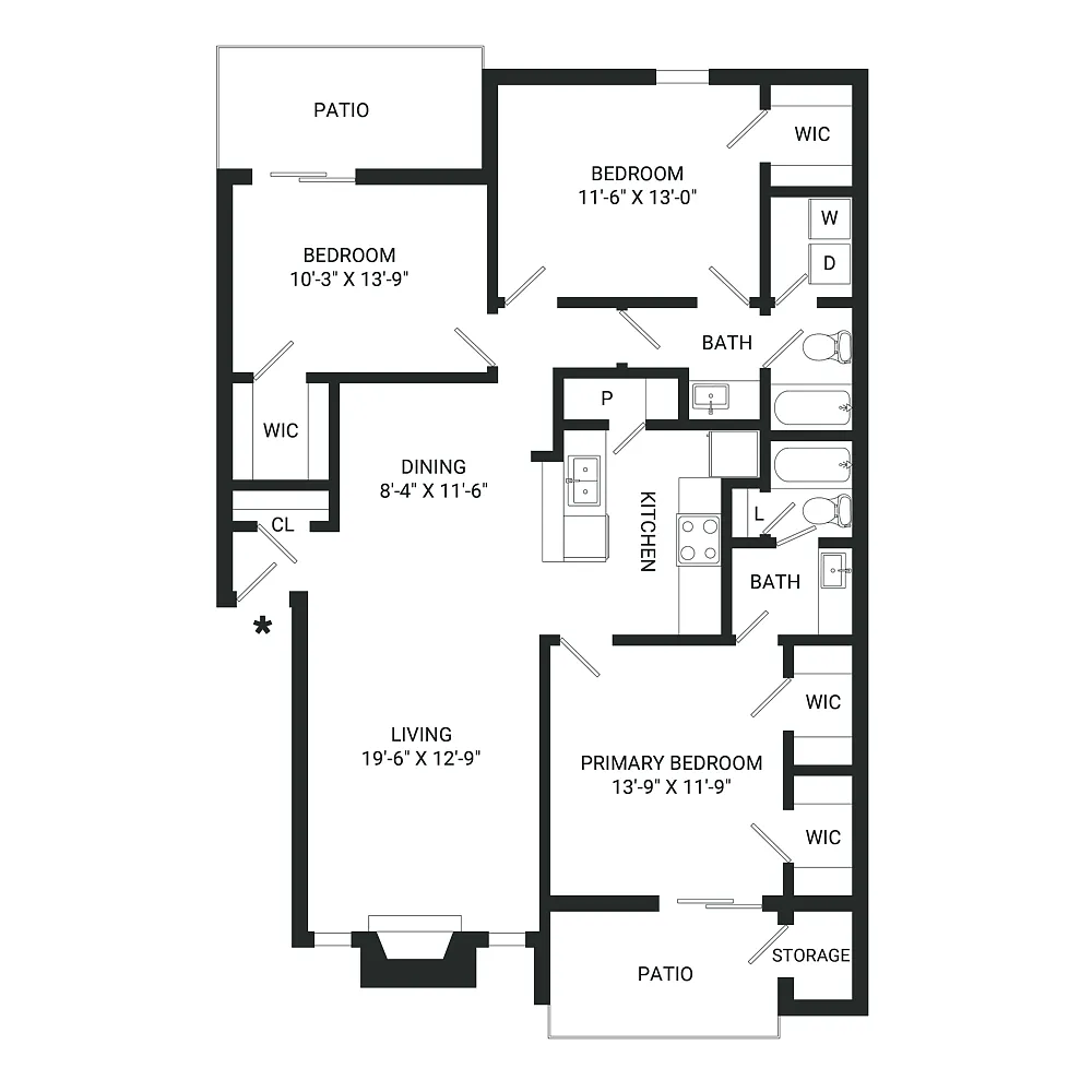 Floor plan C1