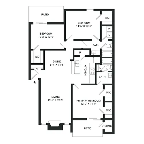 Floor plan C1