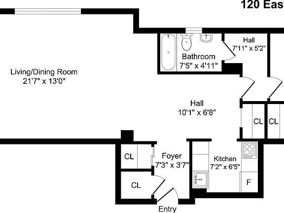 2nd image of 120 E 34th St APT 20L