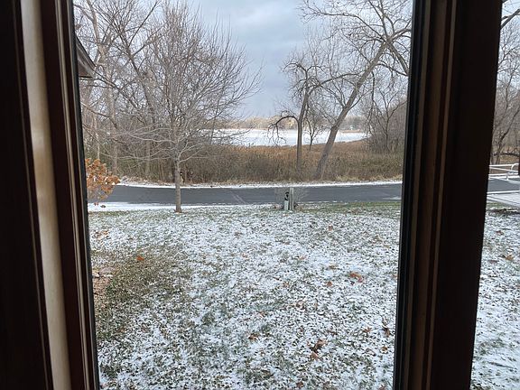 Langdon Lake unobstructed view out front livingroom window.