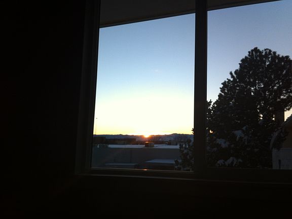 Enjoy views of sunset