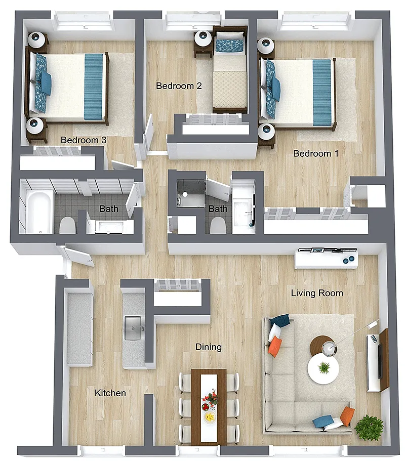 Floor plan Genesee