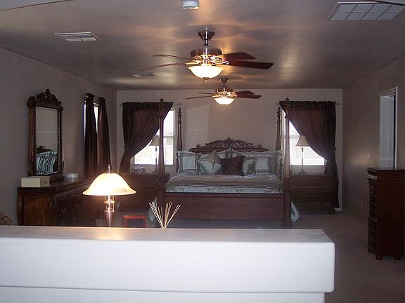 Master Bedroom is huge
