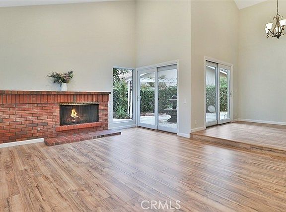 Living and dining rooms
