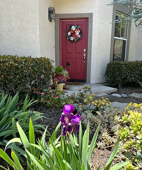 Front door of your new home: 
1616 Warbler Court, Carlsbad, CA