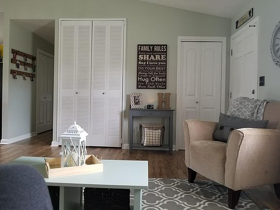 Coat closet and plenty of room