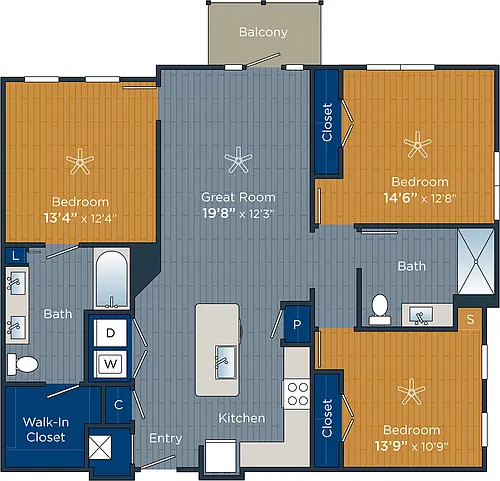 Floor plan Danbury
