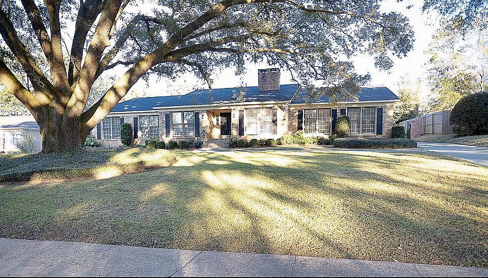 Front view of the home