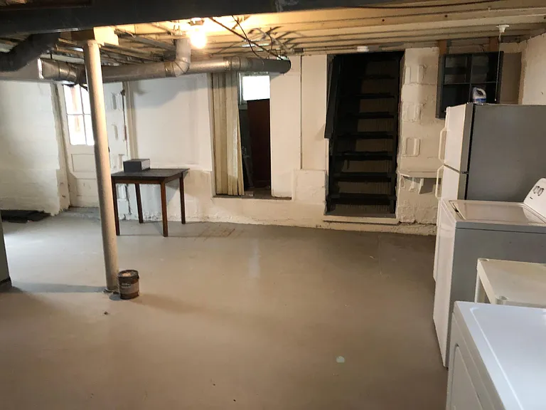 Basement storage