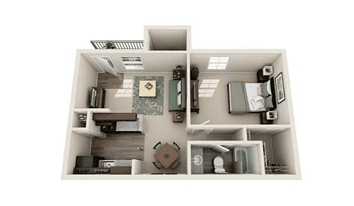 Floor plan The 679