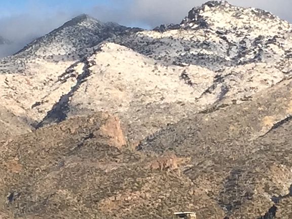 Snow On the Catalinas