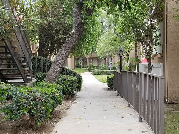 Lush and shaded walkways