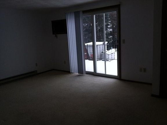 Living area with patio