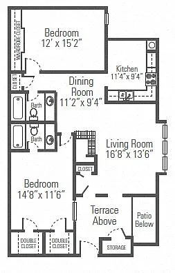 Floor plan Hawthorne