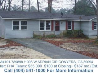 1096 W Adrian Cir SW, Conyers, GA 30094