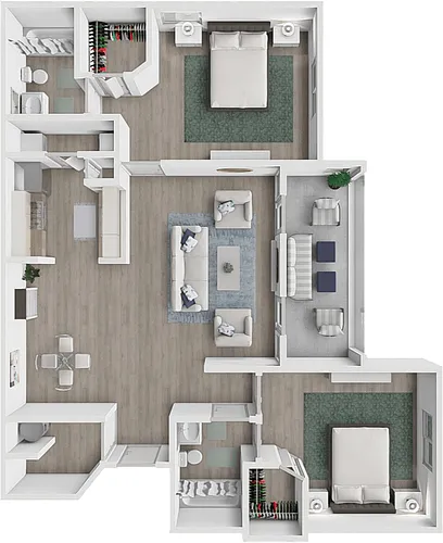 Floor plan The Marshall