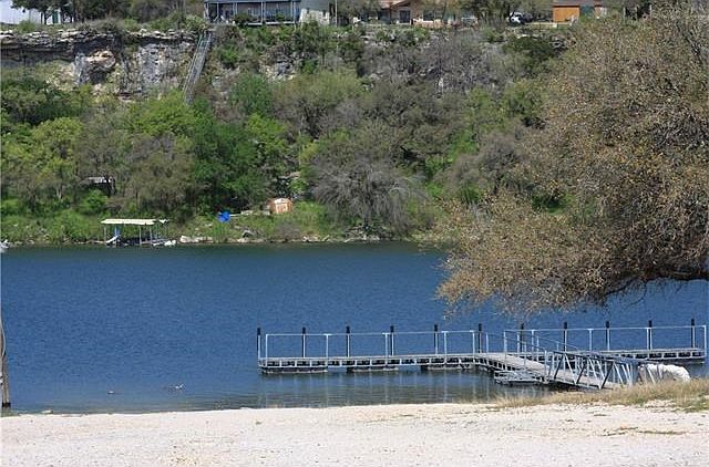 Bass, Catfish and Perch tend to like the water around the fishing and boarding dock.