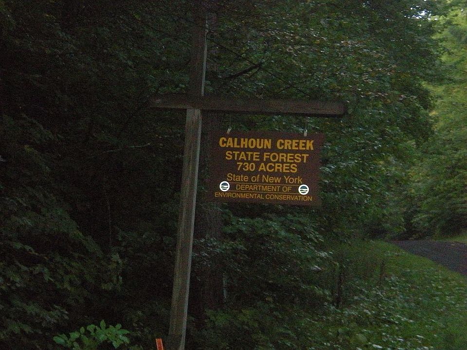 state land, across the road