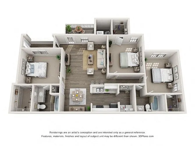Floor plan The Exchange - Classic