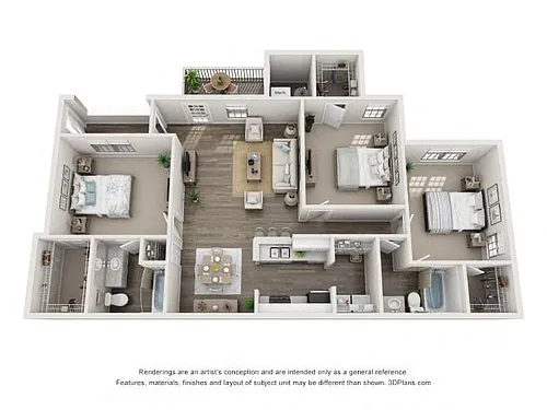 Floor plan The Exchange - Classic