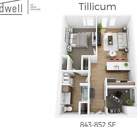 Dwell At Kent Station Apartments — Photo 35