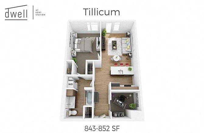 Floor plan Tillicum