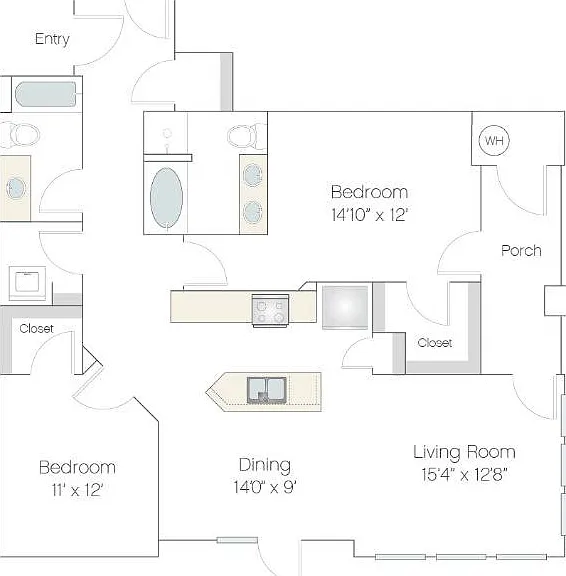 B2 Floorplan B2 Floorplan