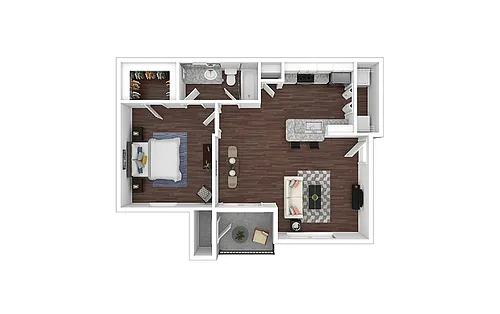 Floor plan Chesney - Renovated