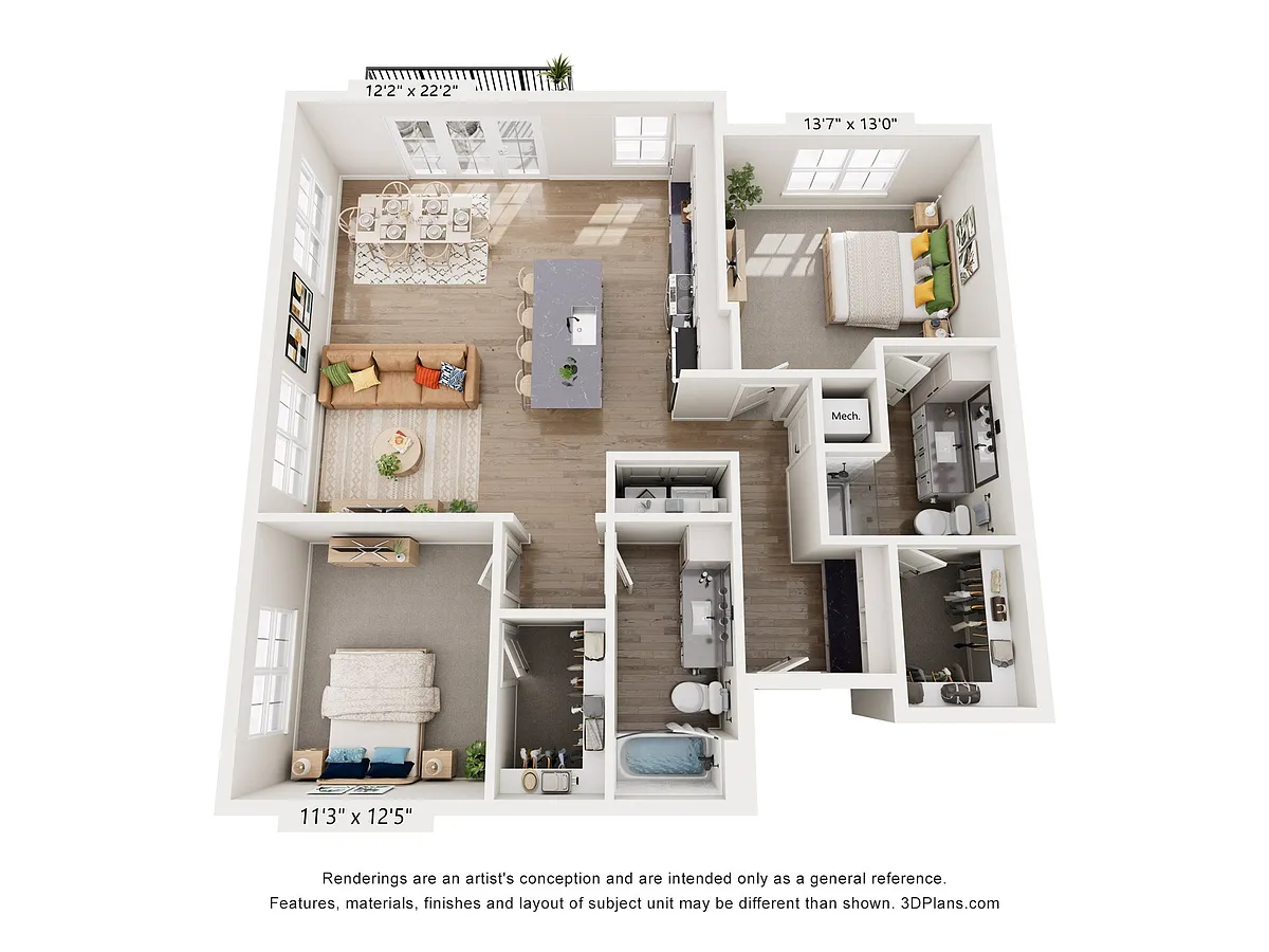 Floor plan The Rosario