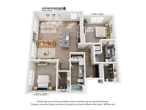 Floor plan The Rosario