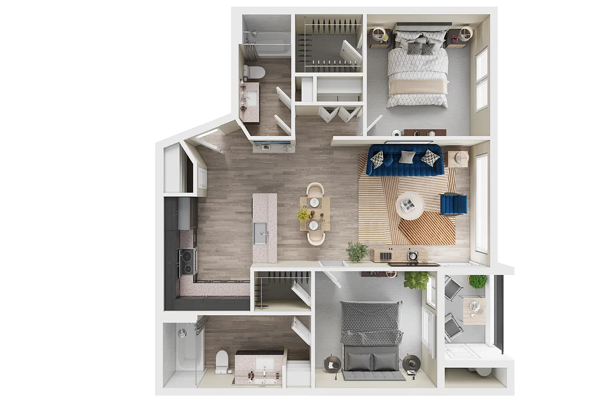 Floor plan Spooner