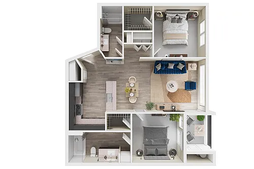 Floor plan Spooner