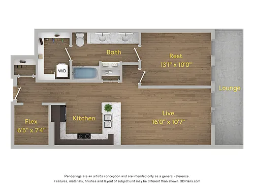Floor plan A1