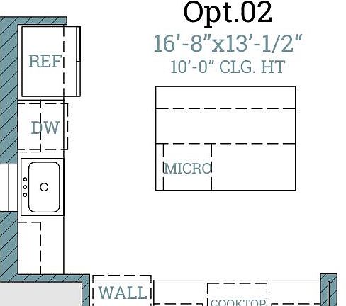 Optional Gourmet Kitchen