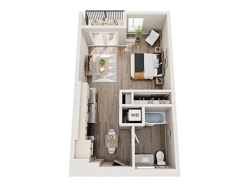 Floor plan A1b