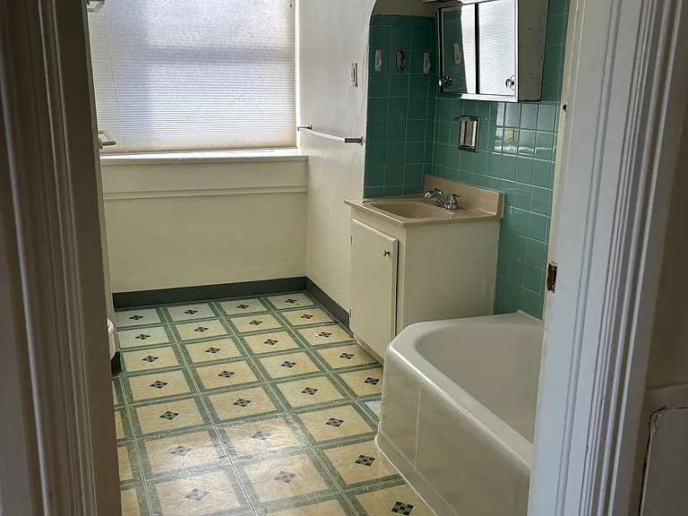 Very spacious bathroom.
