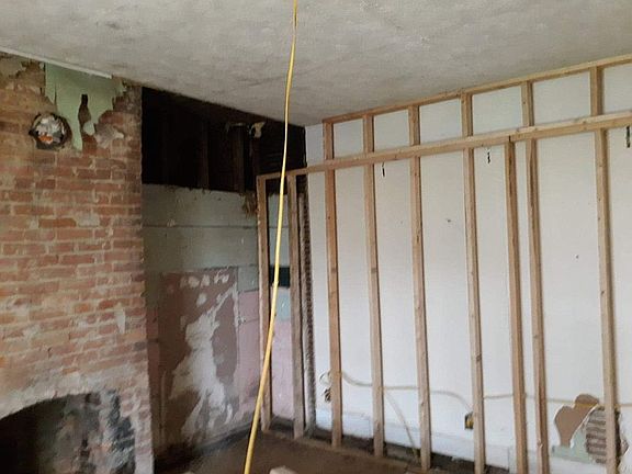 Wired. Ready for drywall.  