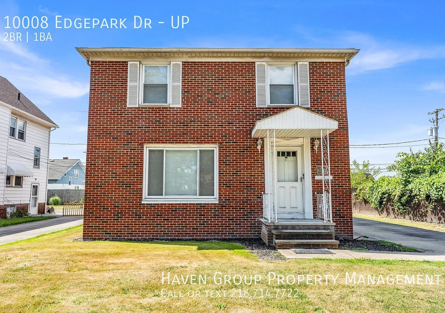 10008 Edgepark Dr | UP, Garfield Heights, OH 44125 - Spacious 2-bed 1-bath multi-family home! — Photo 1