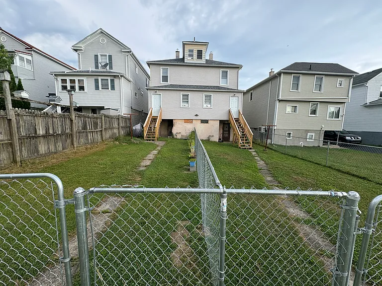 Private backyard